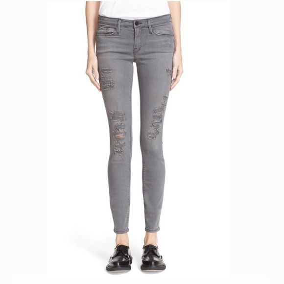 frame denim le skinny de jeanne
